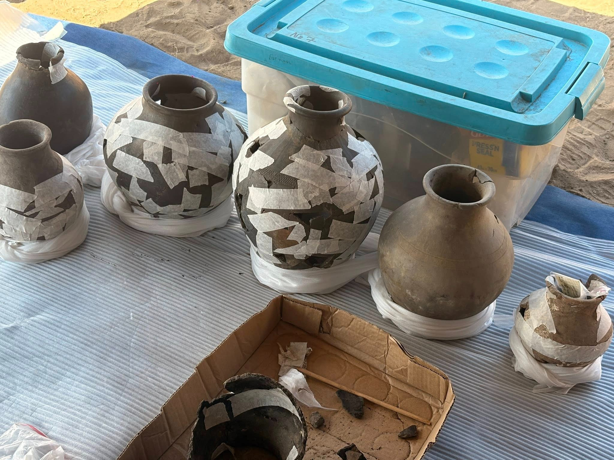 Ancient tomb unearthed in Selenge Province